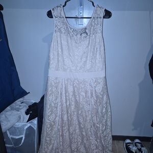 Elegant Lace Sleeveless Dress